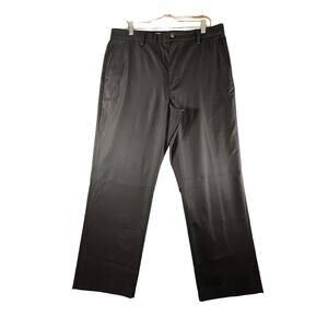 Callaway Mens Tech Performance Golf Strech Chino Slacks Pants Black Size 36x30